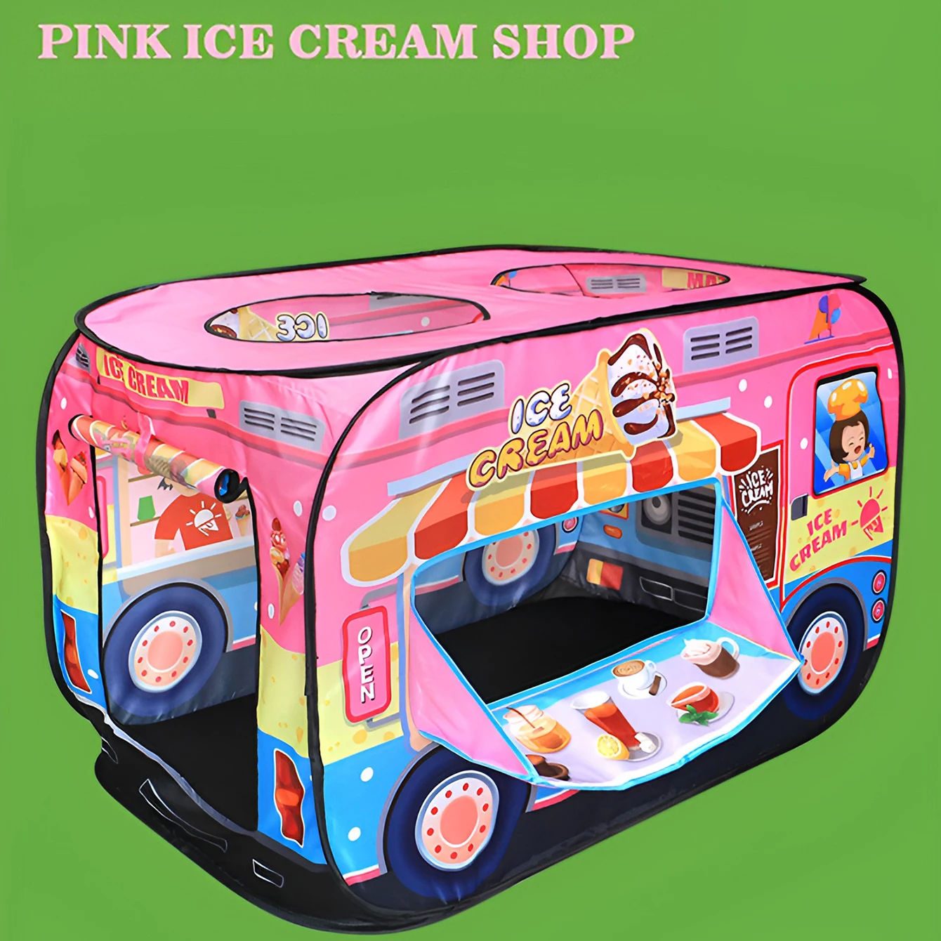 Children's indoor car tent modeling theme play house ocean ball pool house can be folded for easy storage