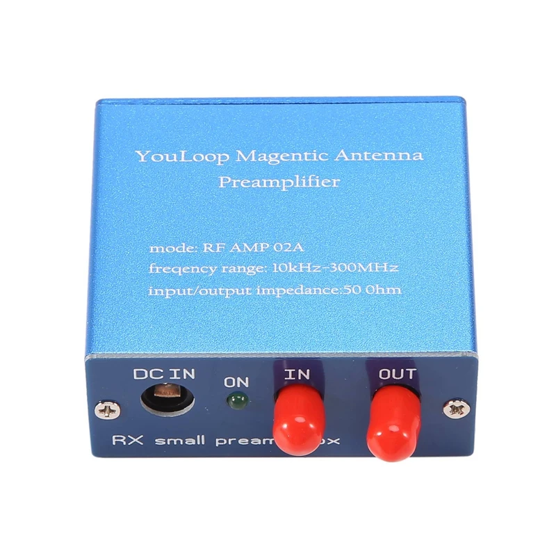 แอมพลิฟายเออร์ก่อนขยายสัญญาณ RF แอมป์สำหรับสายอากาศแม่เหล็ก youloop สำหรับ HF และ VHF