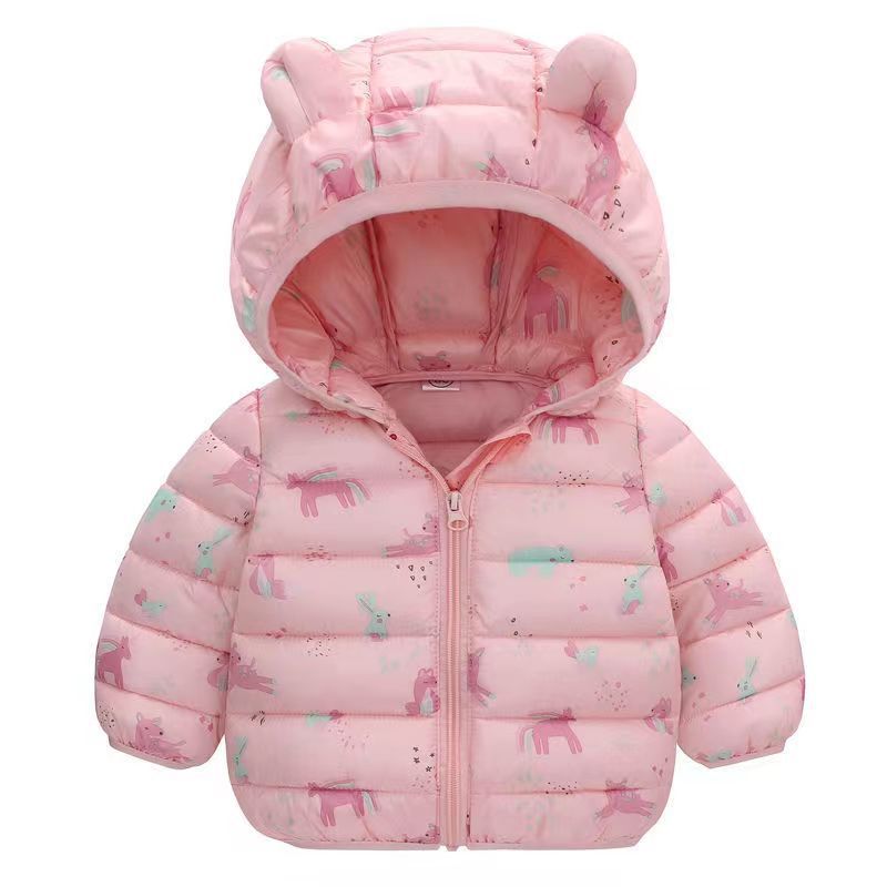 Chaquetas para niñas pequeñas, abrigos con cremallera de oso de dibujos animados, chaquetas cálidas con capucha para niños, prendas de vestir exteriores de Navidad para niños 2023