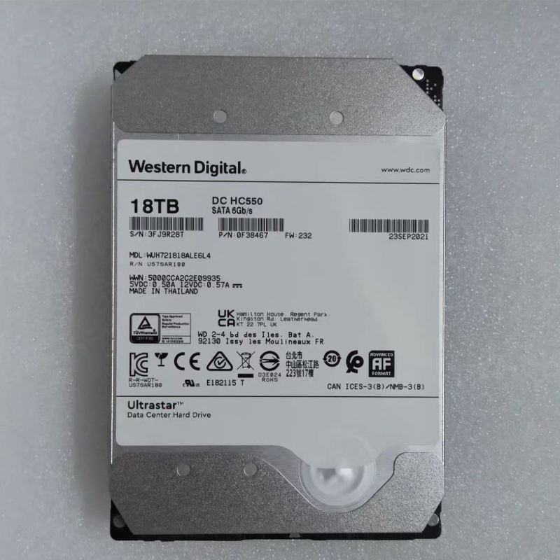 WD 18 TB WUH721818ALE6L4 Desktop SATA Monitor NAS Server Festplatte 3,5 Zoll 7,2 K SATA Gebraucht