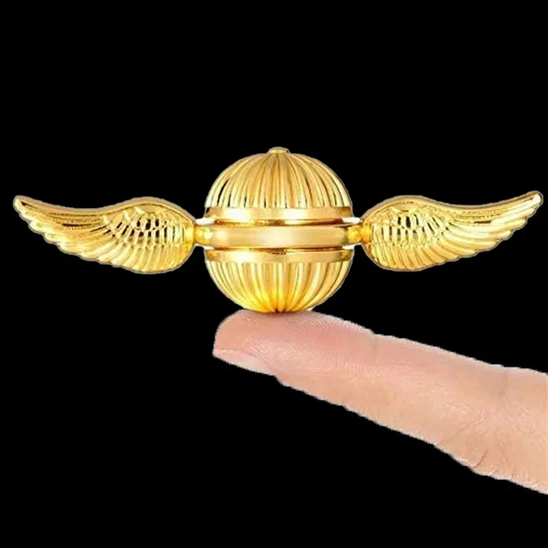 ตลก Fidget Spinner ของเล่นโลหะป้องกันความเครียด Hand Spinner ของเล่น Spinning Gyro Finger Rotation Gyroscope ของเล่นสําหรับเด็กผู้ใหญ่ของขวัญ