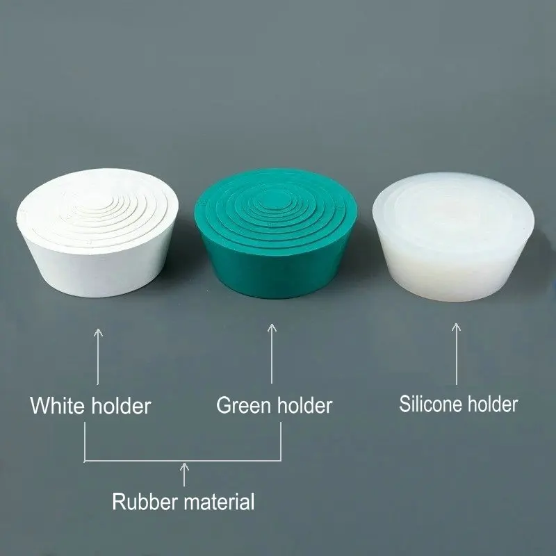 9 teile/satz Gummi/silocon Buchner Trichter Halter Filter, Unterstützung Hülse Stecker für Filter Flasche Chemie Labor Ausrüstung