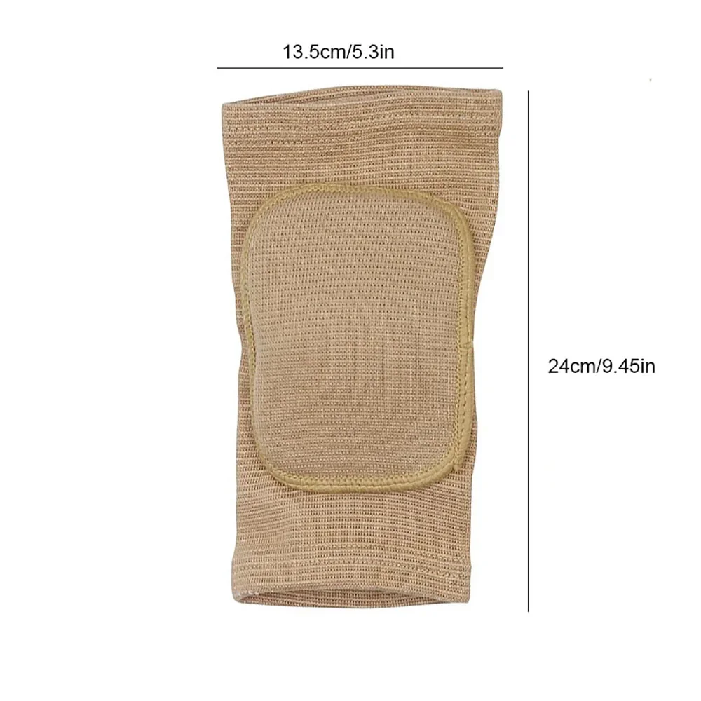 กีฬาการบีบอัดเข่า Pads เข่า Protector หนาฟองน้ําสําหรับเต้นรํา Roller วอลเลย์บอลการฝึกอบรมเข่ารั้ง
