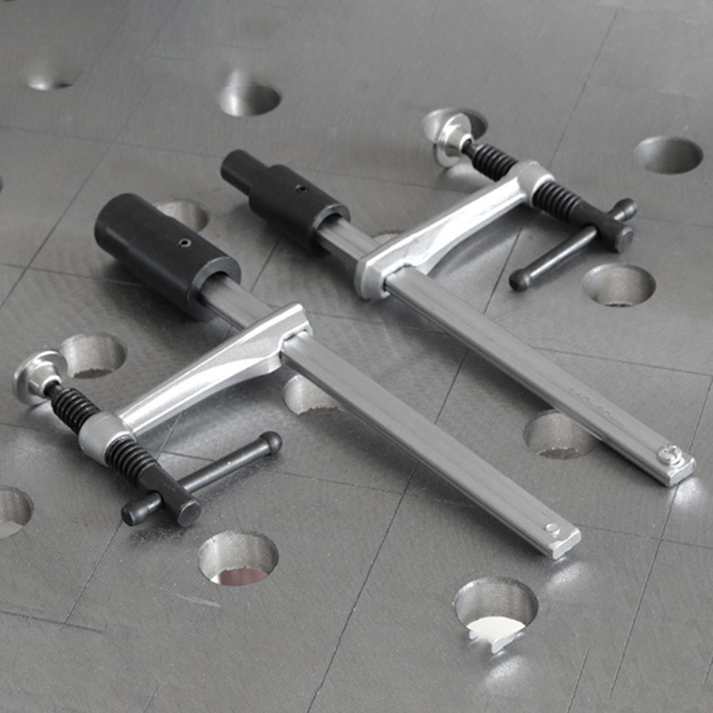 Abrazadera de sujeción para carpintería, abrazadera rápida para mesa de escritorio, bancos de carpintería, Clip de escritorio de 16/28mm, Clips de giro manual, 1 ud.