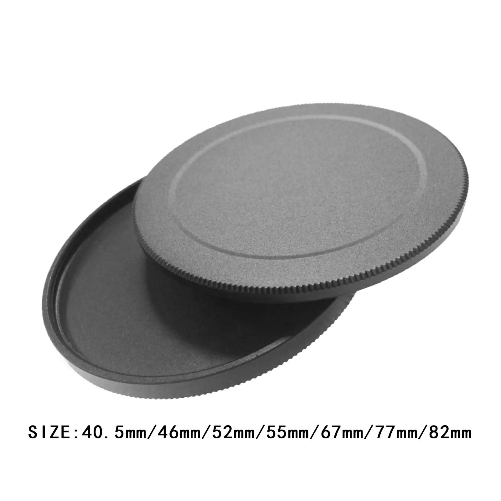 2x sekrup logam dalam lensa Filter Stack Caps Cpl ND Filter melindungi Kit hitam