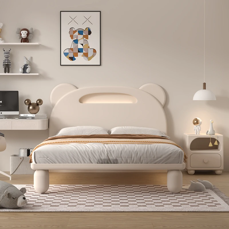 Edredones para Cama Infantil Almacenamiento Pink Twin Frame Berceau ‌   Para bebé pasamanos camas de seguridad niños niño cosas niño bajo Loft chico