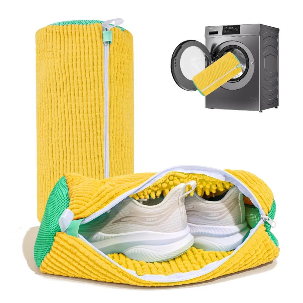 Bolsas reutilizables para limpieza de zapatos, para lavadora y secadora, bolsas para lavandería, Kit de limpieza de manchas para zapatillas, zapatillas de tenis