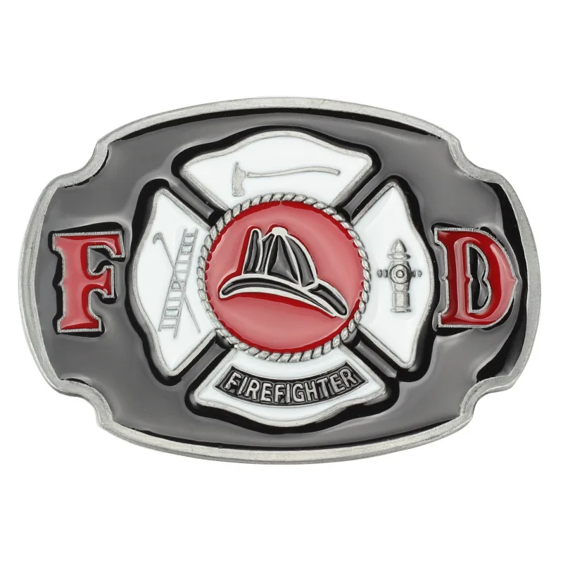 Thắt Lưng Lính Cứu Hỏa Xe Cứu Hỏa Lửa Đai Tự Làm Thành Phần Handmade Dây Phụ Kiện Thắt Lưng Khóa Lửa Khẩn Cấp