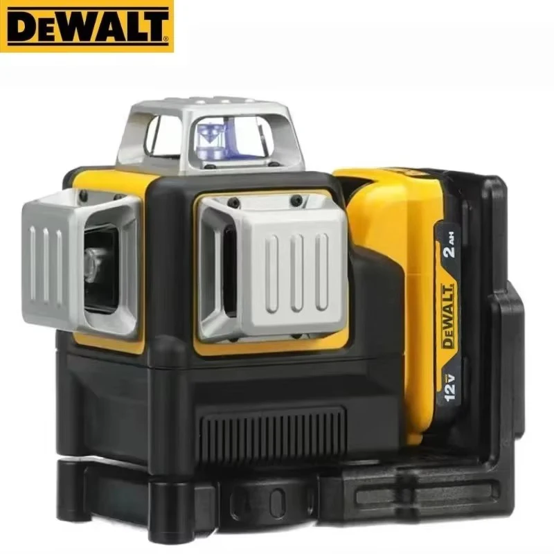 DEWALT DW089LG Laser Level 12Line 3 x 360 Degrees Vertical Horizontal Green Beam Laser For Meter Outdoor Uses 12V Li-Ion Battery