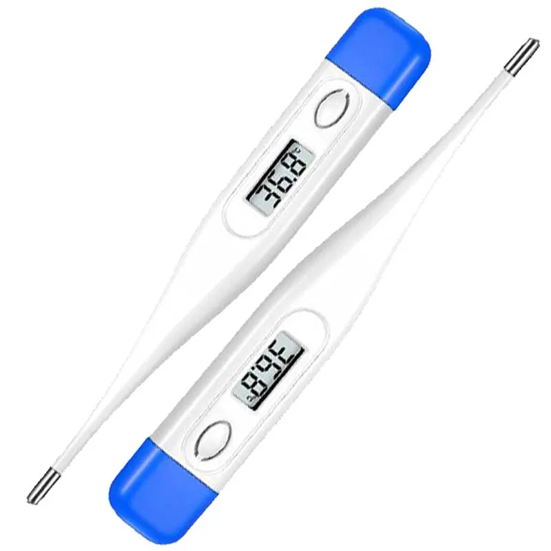 Digitale waterthermometer Nauwkeurige orale en okseltemperatuur Lezen Koortswaarschuwing Termometer Babybadthermometers