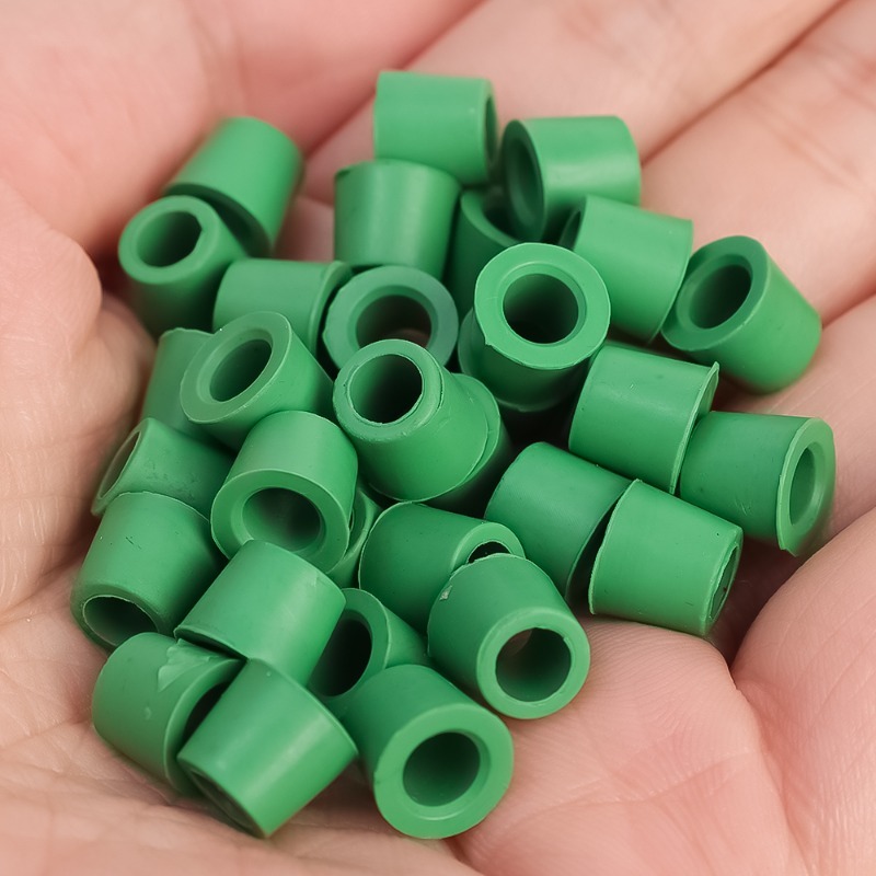 100/50 個ゴムガスケット空調 1/4 ''充電ホースバルブガスケットマニホールド修理シールキット交換カーアクセサリー