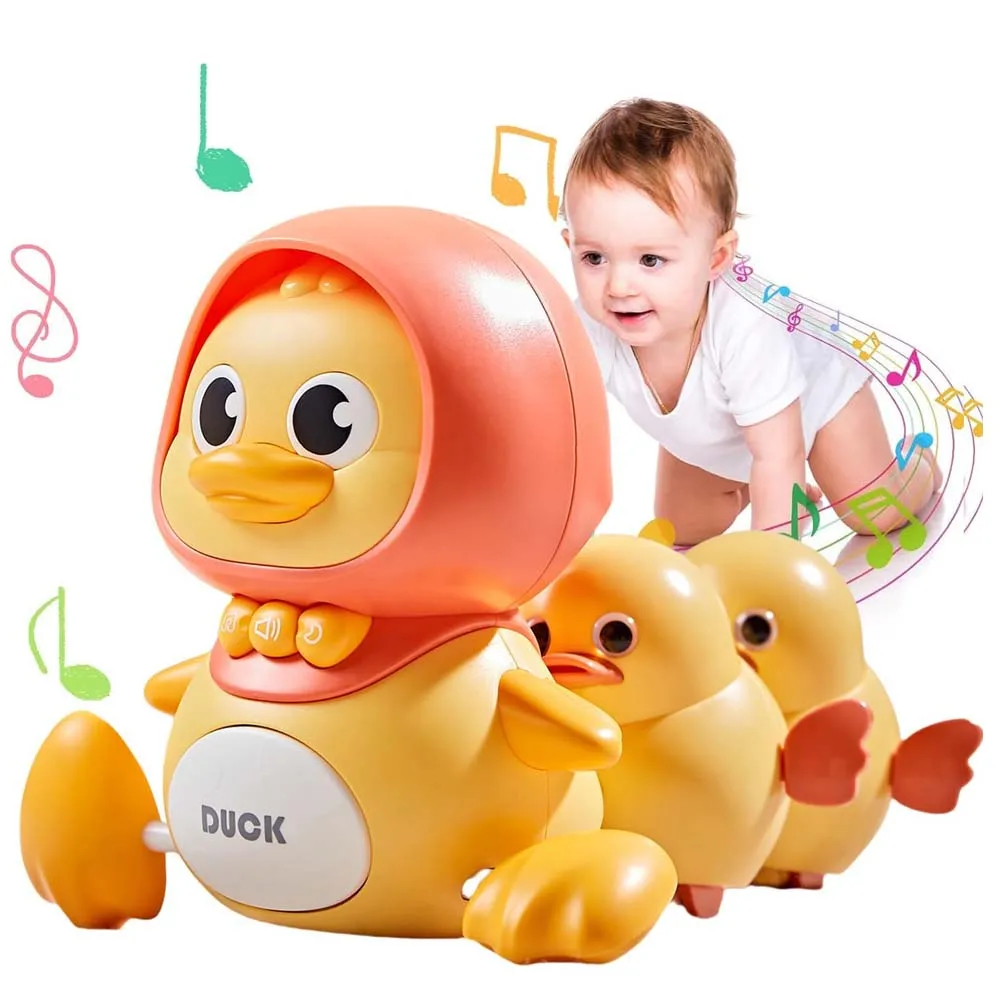 Giocattoli striscianti per bambini con musica Sviluppo dell'apprendimento precoce Giocattolo interattivo da passeggio Infantile Impara a camminare per ragazze Ragazzi Natale