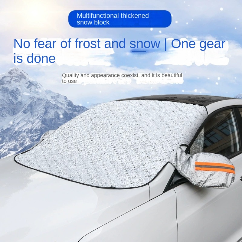 Zonnescherm Cover Auto Voorruit Sneeuw Zonnescherm Waterdichte Protector Auto Magnetische Cover Auto Voorruit Cover