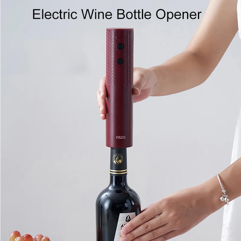 Abridor de botellas de vino eléctrico, sacacorchos automático portátil, recargable por USB, Gadgets de cocina, nuevo