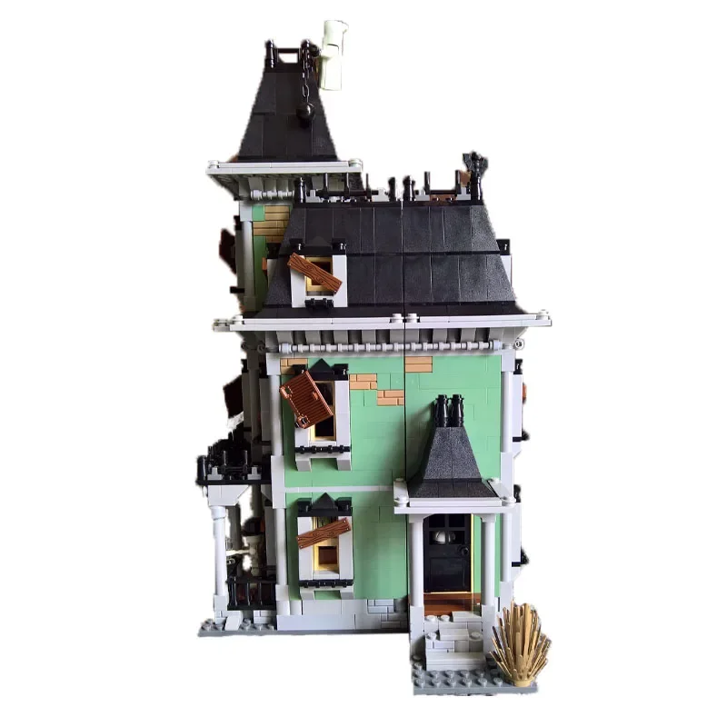 Miniso Disney Monster Fighter serie de películas Casa Encantada Compatible 10228 16007 bloques de construcción juguetes de cumpleaños regalos