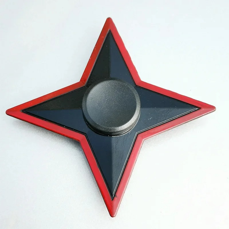 Creatieve Fidget Spinner Tri Spinner Zinklegering Ninja Shuriken Sharingan Hand Spinner Vinger Stress Reliever Speelgoed Voor Kinderen