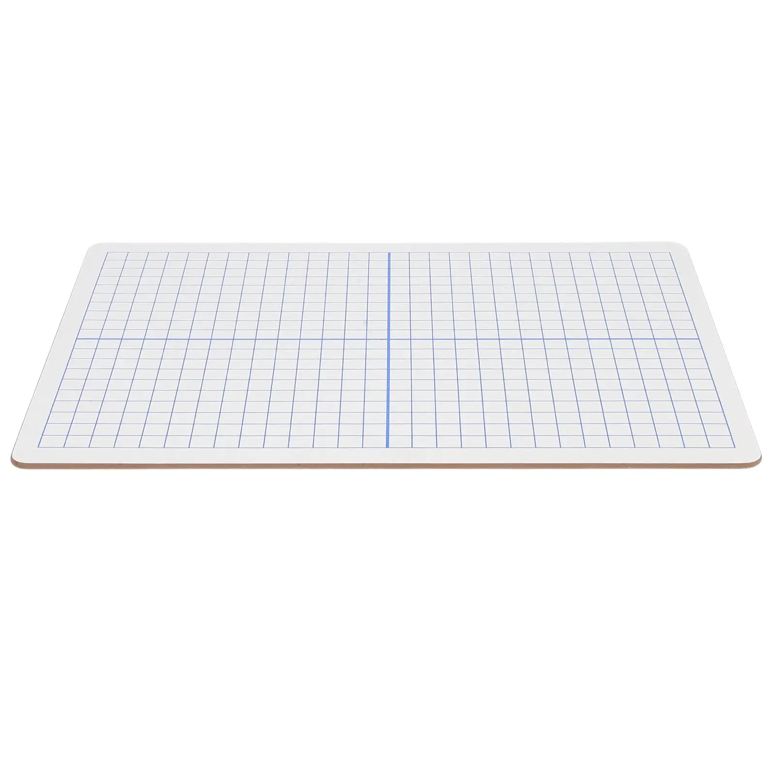Double Sided Dry Erase Board Small Desk Whiteboard Grid Lines Graph Waterproof Memo Pad Portable Presentation Board Office