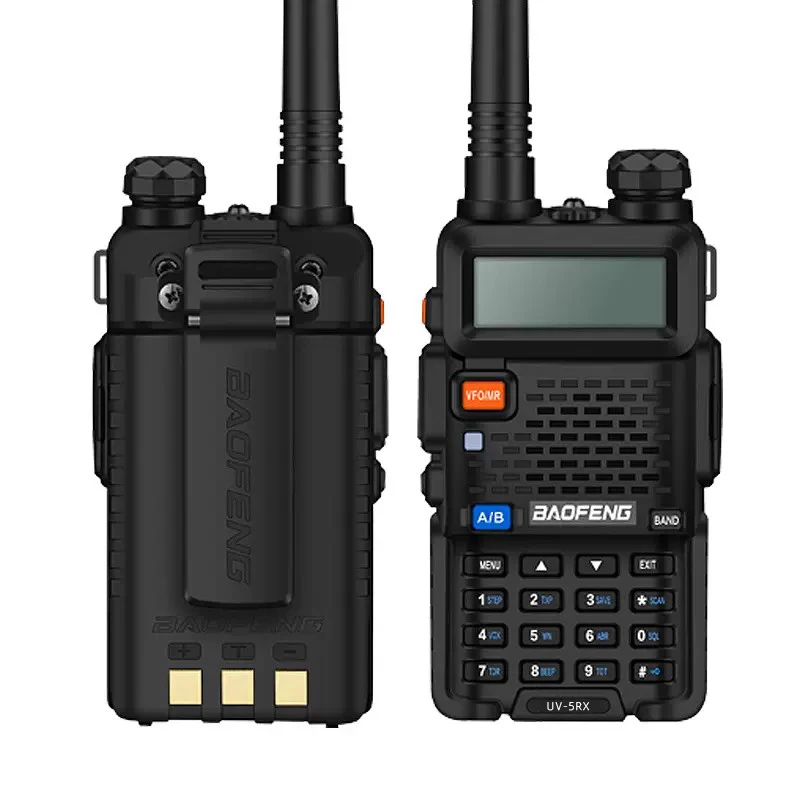 Baofeng UV-5RX Walkie Talkie Type-C Wireless Copy Frequency AM FM Long Rang Powerful Two Way Portable Radio UV-5R New Upgrade
