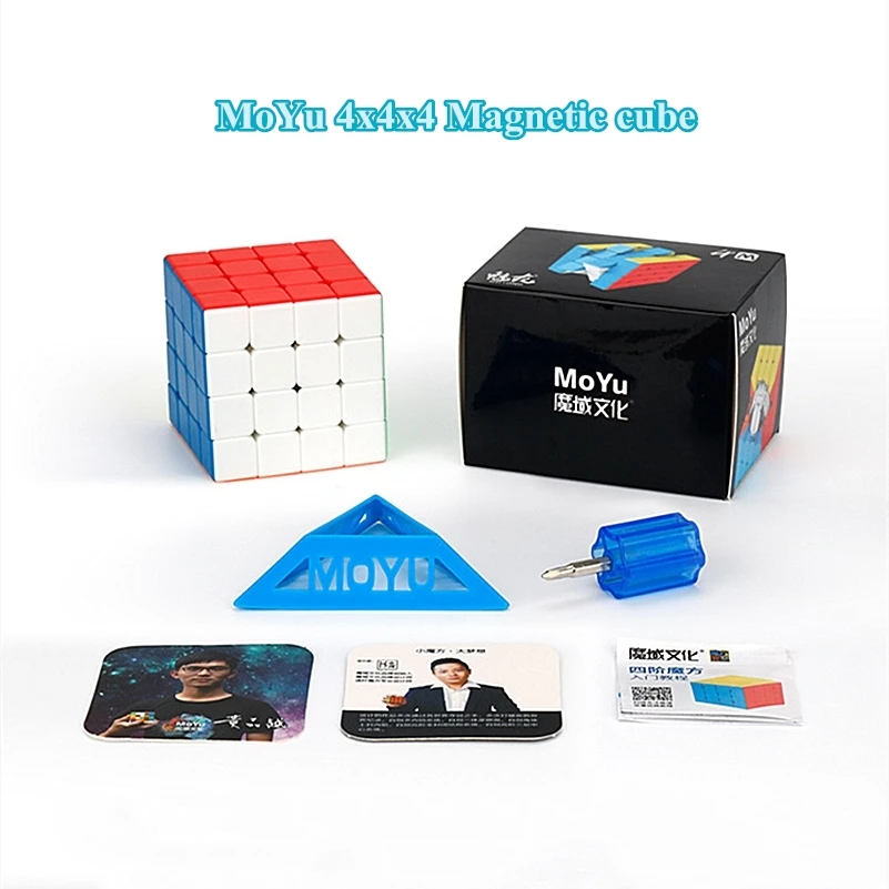 Moyu Cube Magnetic 4X4X4 Cube, MOYU Meilong 4 M Từ Phiên Bản 4X4 Tốc Độ Cube Chuyên Nghiệp Magic Cube, 4X4 Cube Từ Đồ Chơi Moyu cube Magnetic 4x4x4 cube