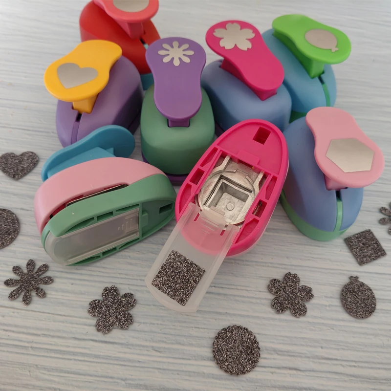 (2.5Cm) sóng Vòng Tròn Bóng Hình Thủ Công Thủ Công Thêu Sò Máy Học Cắt Giấy Cắt Puncher Eva Bấm Lỗ Dập Nổi