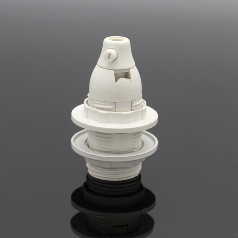 E14 Kunststoff-Lichtfassung mit Gewinde, Vintage-LED-Glühlampe, Lampenfassung