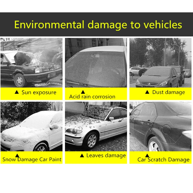 Auto-Außenseite, zweifarbige Abdeckung, Sonnenschutz, staubdichter Schutz mit reflektierenden Streifen, universell für Schrägheck-Limousine, SUV
