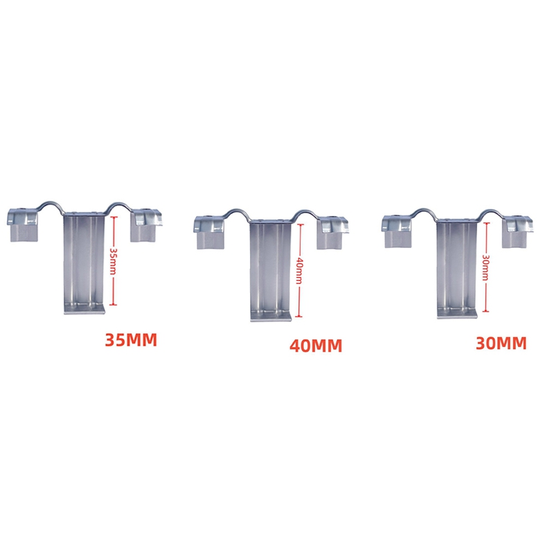 20PCS Photovoltaic Panel Drainage Buckle Surface Plate Solar Panel Water Drain Clip For Solar Panel Draining 30/35/40mm Durable