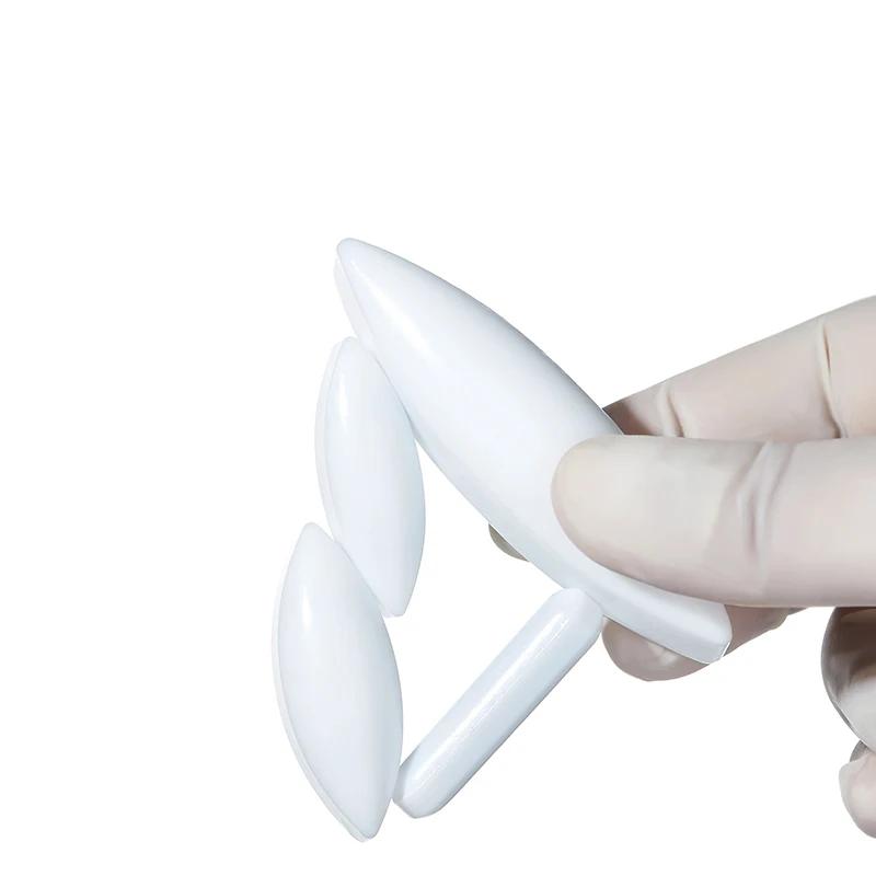 PTFE 磁気ミキサー撹拌バー耐食性プレーンスピンバー生物学的スターラー撹拌バーロッド化学研究、5 個