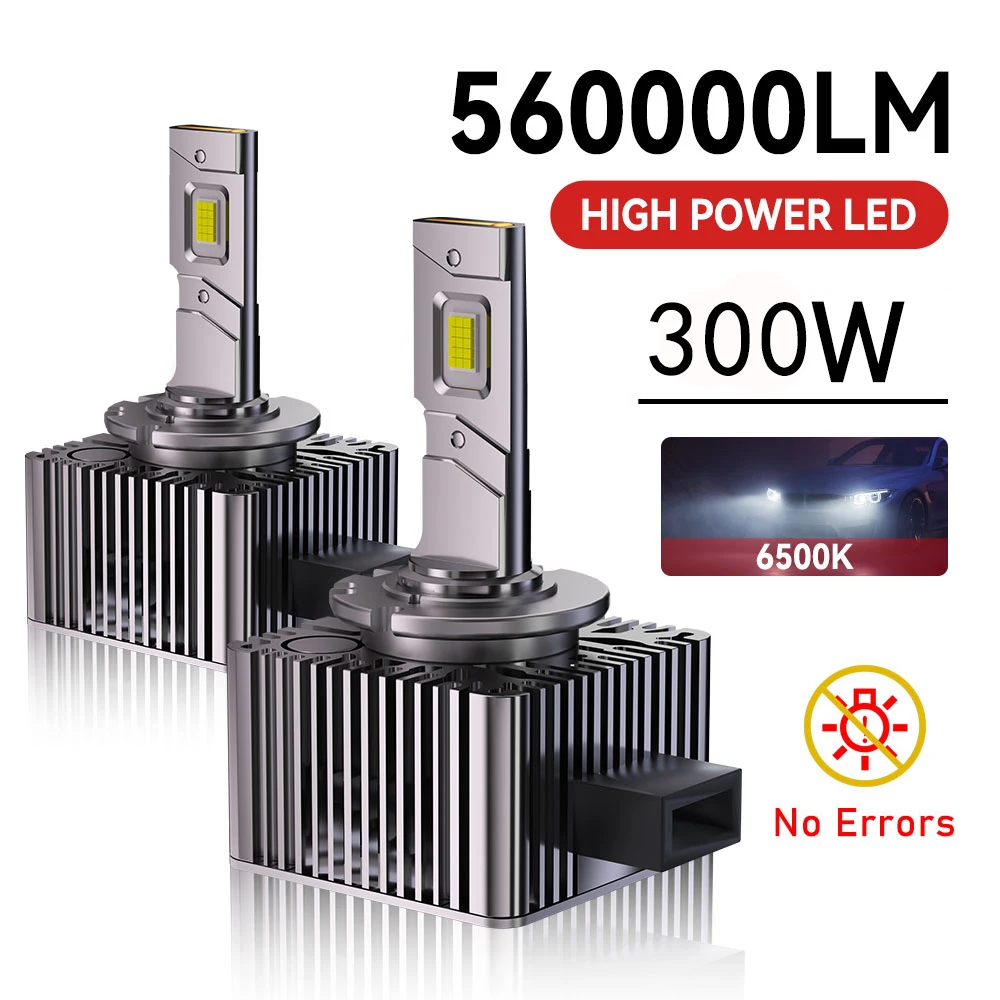 Serie D D1S D3S bombillas de faros Led 12V 24V Canbus sin Error D4S D5S D2S luces Led D4R D2R lámpara de coche 35W luces automáticas 6500K
