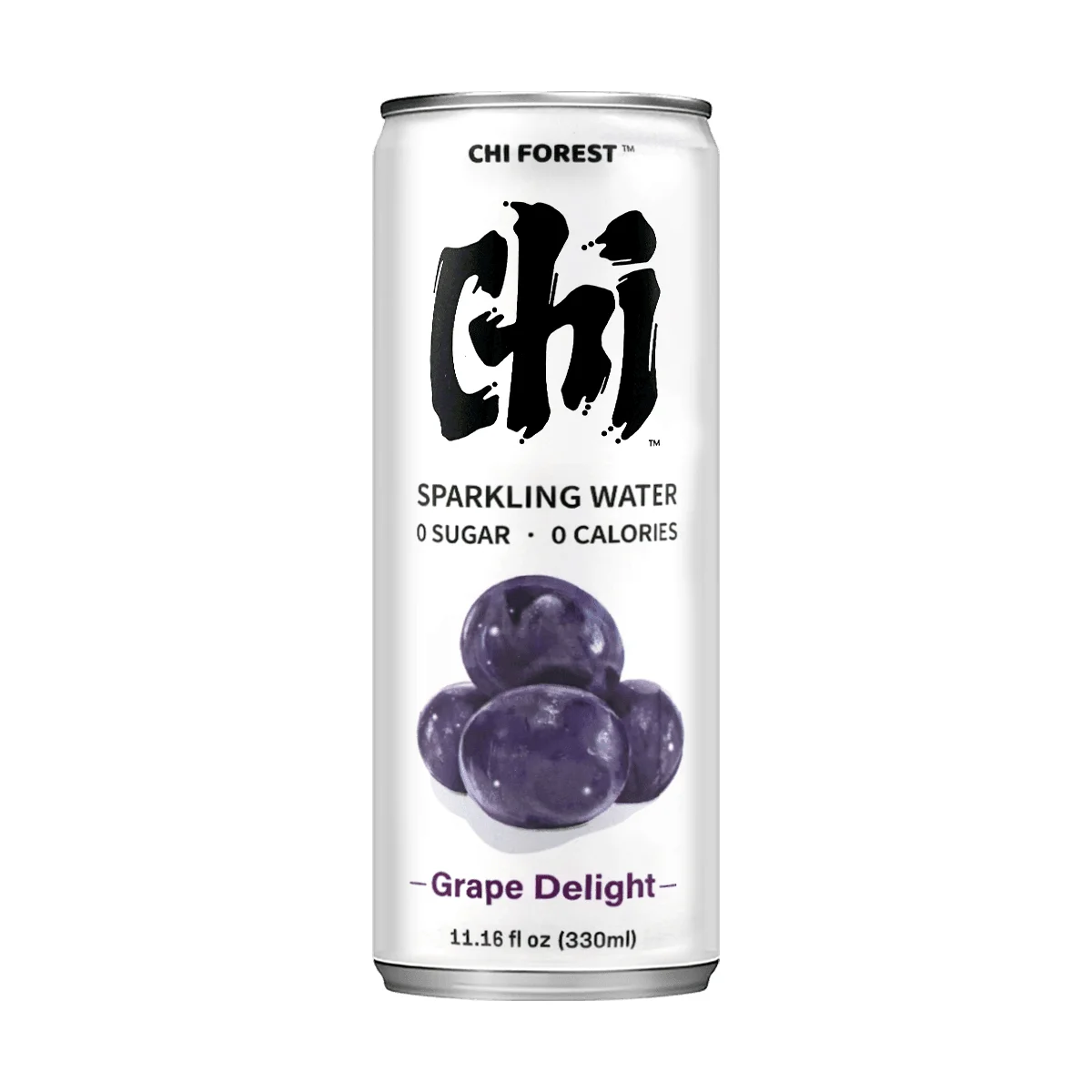 [3Packs] Grape Delight Soda Sparkling Water, 0 Sugar and 0 Calorie Bubbly Water [Value Pack], 330ml*6Cans*3Packs