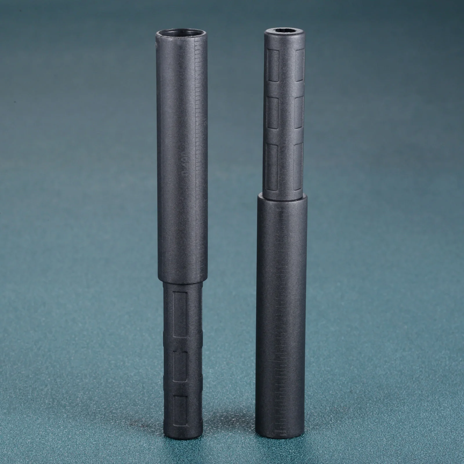 10 Chiếc Đen Câu Lạc Bộ Golf Sợi Carbon Nối Dài Cần Bộ Mông Mở Rộng Dành Cho Nước/Than Chì Trục Putter Golf phụ Kiện 125Mm