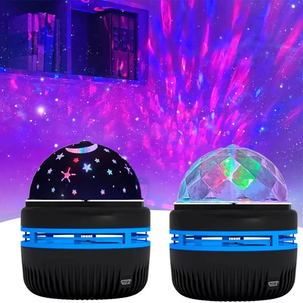 ミニパーティー KTV ランプ USB LED 常夜灯星空銀河プロジェクター自動回転カラフルな誕生日ダンスディスコステージ家の装飾