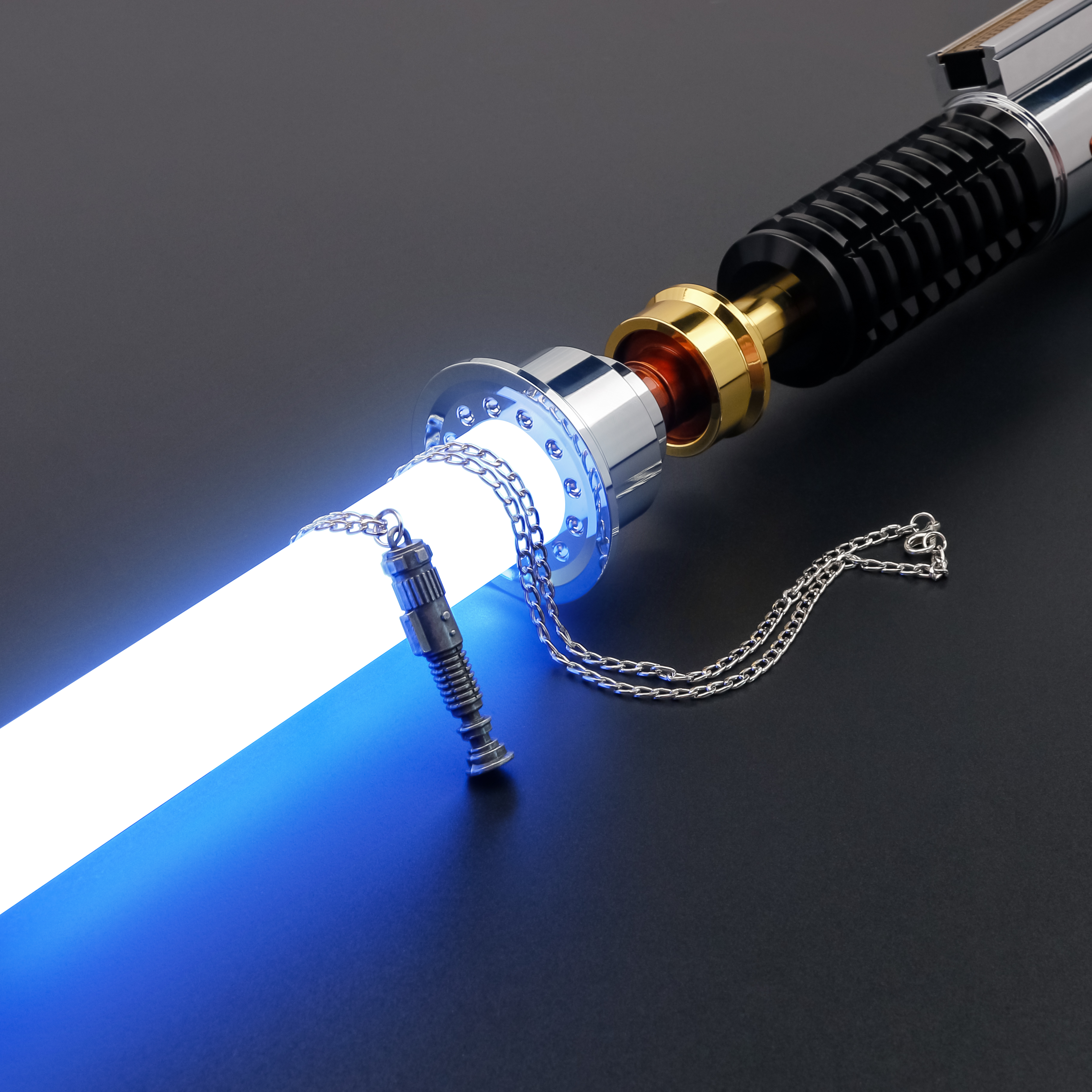 TXQ Halsketten Schlüsselanhänger Obi-wan Metallanhänger Simulation LUKE Mini Nicht leuchtender Darth Mual Anakin Toys Cosplay