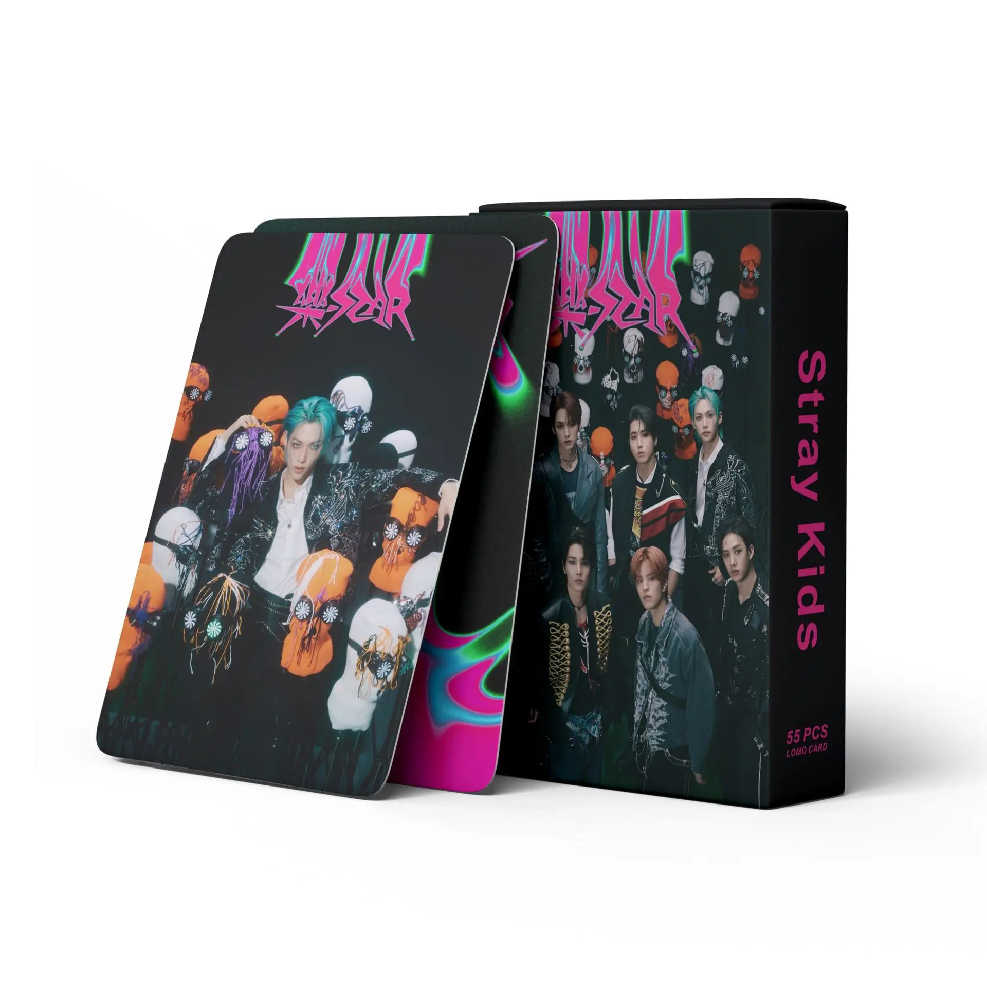 55pcs Kpop Group Lomo Cards MANIAC Photocard New Album Photo Print Cards Set Fans Collection