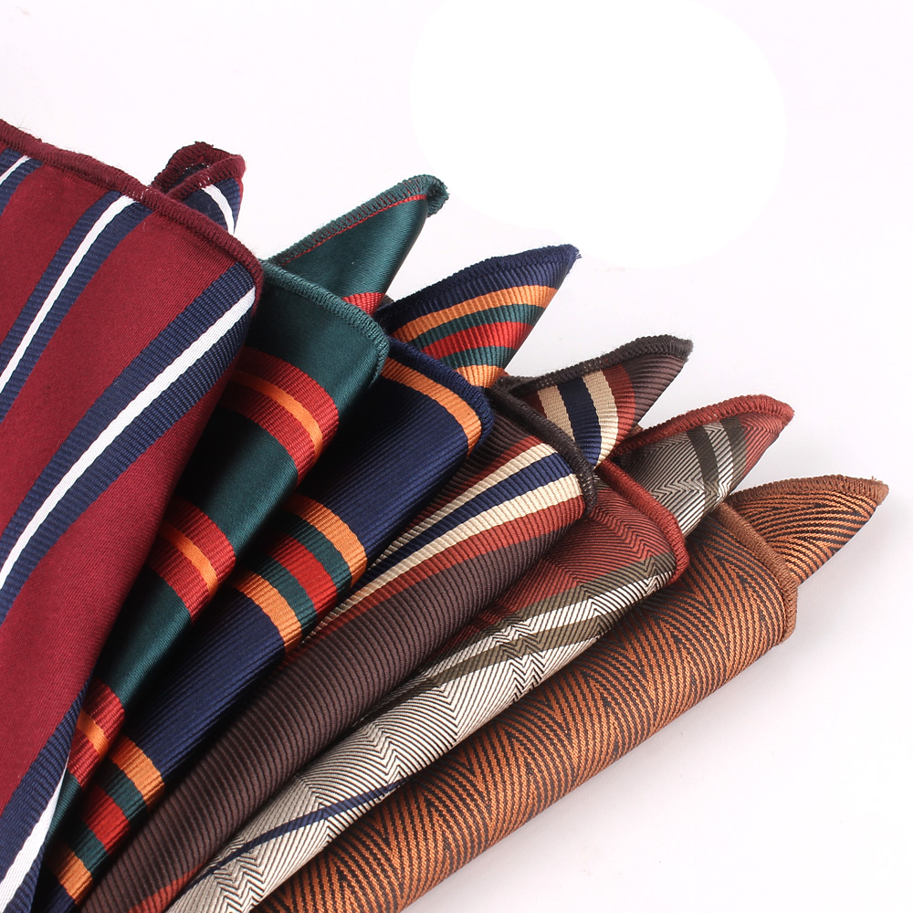 ใหม่ลาย Pocket Square สำหรับชาย Paisley หน้าอกผ้าเช็ดตัวงานแต่งงาน Kerchief สุภาพบุรุษ Hankies ผ้าเช็ดหน้าผู้ชายชุดผ้าเช็ดตัว