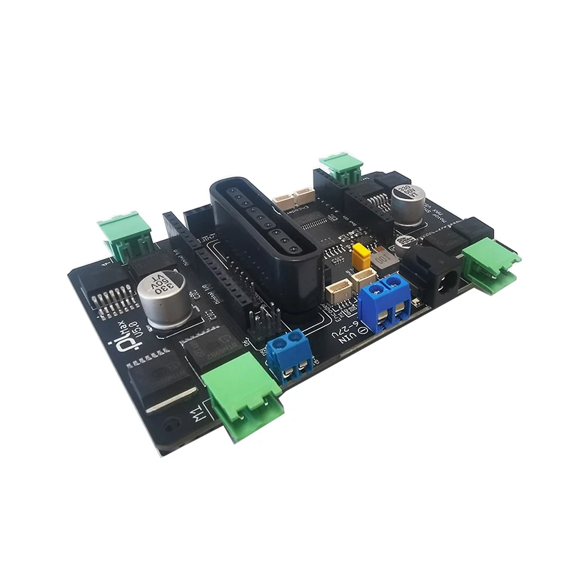 6–24 V Schild-Erweiterungsplatine mit 4-Kanal-Motoren und 8-Kanal-Servos 30 A Big Power für Arduino DIY Kit PS2 Joystick RC Car