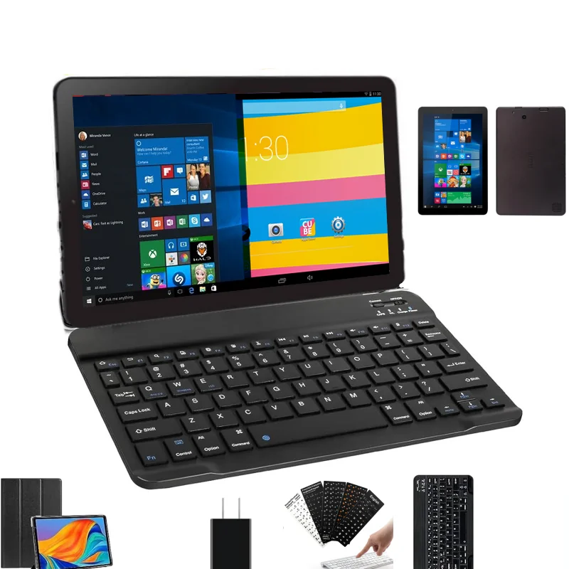 10.6 POLEGADAS 2GB DDR + 32GB C24 WINDOWS 10 Tablet PC Câmera Dupla Quad Core 1366*768 Tela IPS WIFI