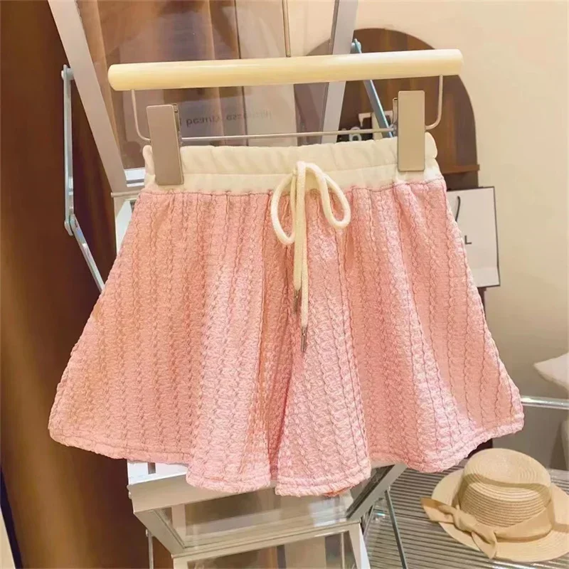 아기 소녀 귀여운 달콤한 옷 세트 어린이 캐주얼 반팔 탑 바지 복장 여름 새로운 어린이 컴포트 패션 스포츠웨어 2-10Y
