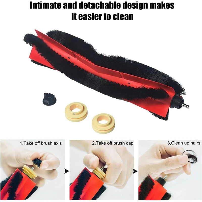 PROMOTION!For Xiaomi Roborock S5 Max S6 Max S6 Pure S6 MaxV S50 S51 S55 S60 S65 S5 S6 Vacuum Cleaner Main Side Brush HEPA Filter