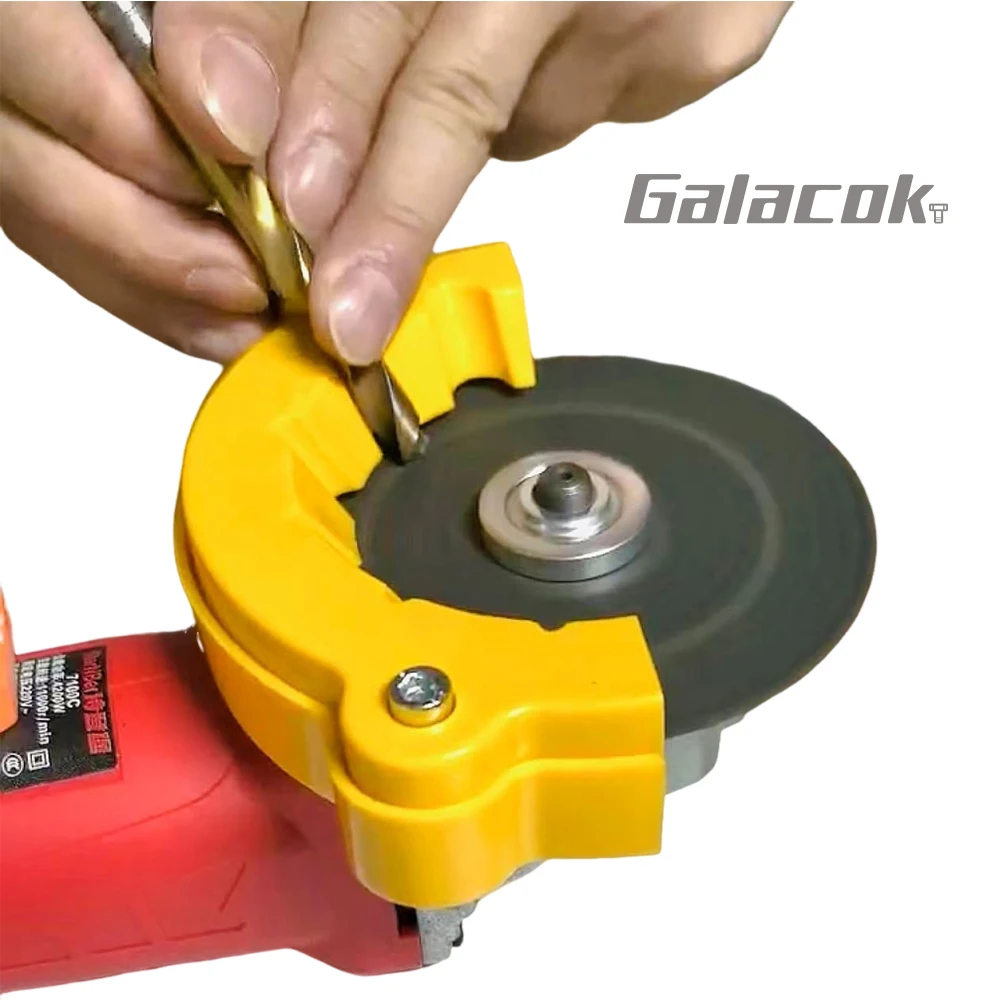 Galacok nuevo afilador de taladro MAX 6 en 1 herramienta de pulido de taladro de múltiples especificaciones herramienta auxiliar de pulido y pulido de taladro de residuos