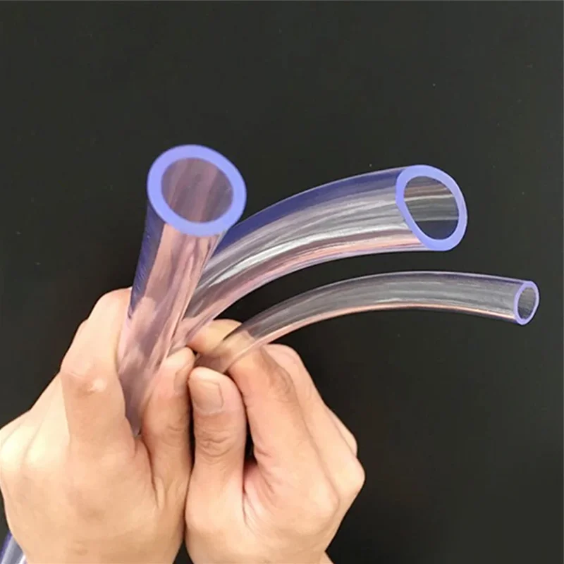 1 M/3 M/5 M โปร่งใส PVC ท่อพลาสติกคุณภาพสูงปั๊มน้ําหลอด 2 3 4 5 6 8 10 12 14 16 18 20 25 มม.สวนท่อ