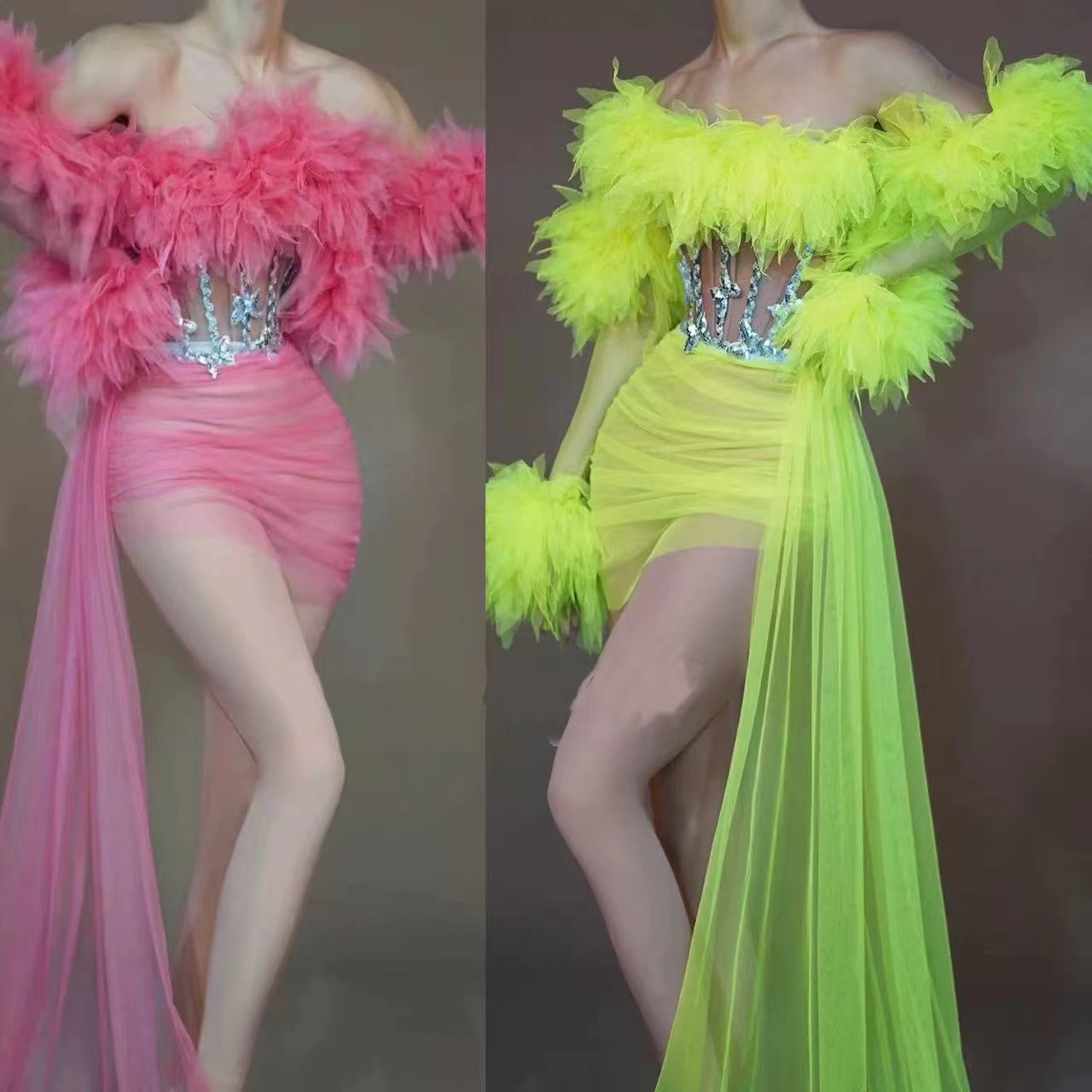 Персонализированный темный глянцевый топ без рукавов, сексуальный ультра-короткий костюм принцессы для дня рождения, юбка-пачка для девочек, групповой сценический костюм для пения