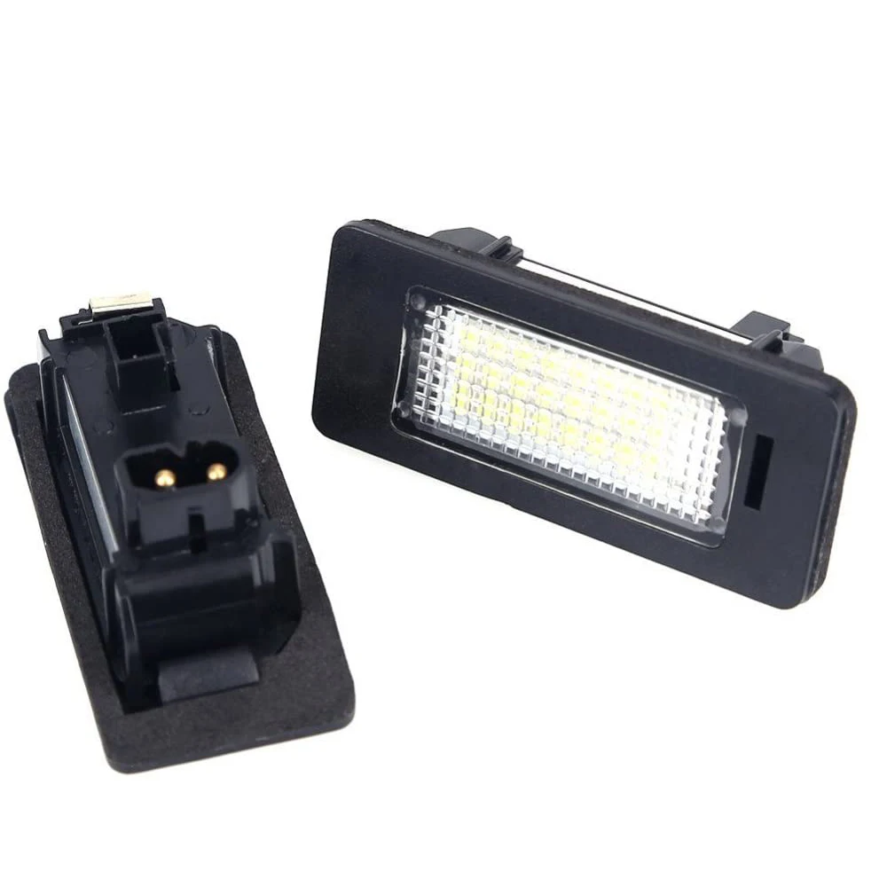 Luz de matrícula de coche sin errores, lámpara LED de matrícula para BMW E90 E91 E92 E93 E82 E88 E39 E60 F10X5 E70 X6 E71
