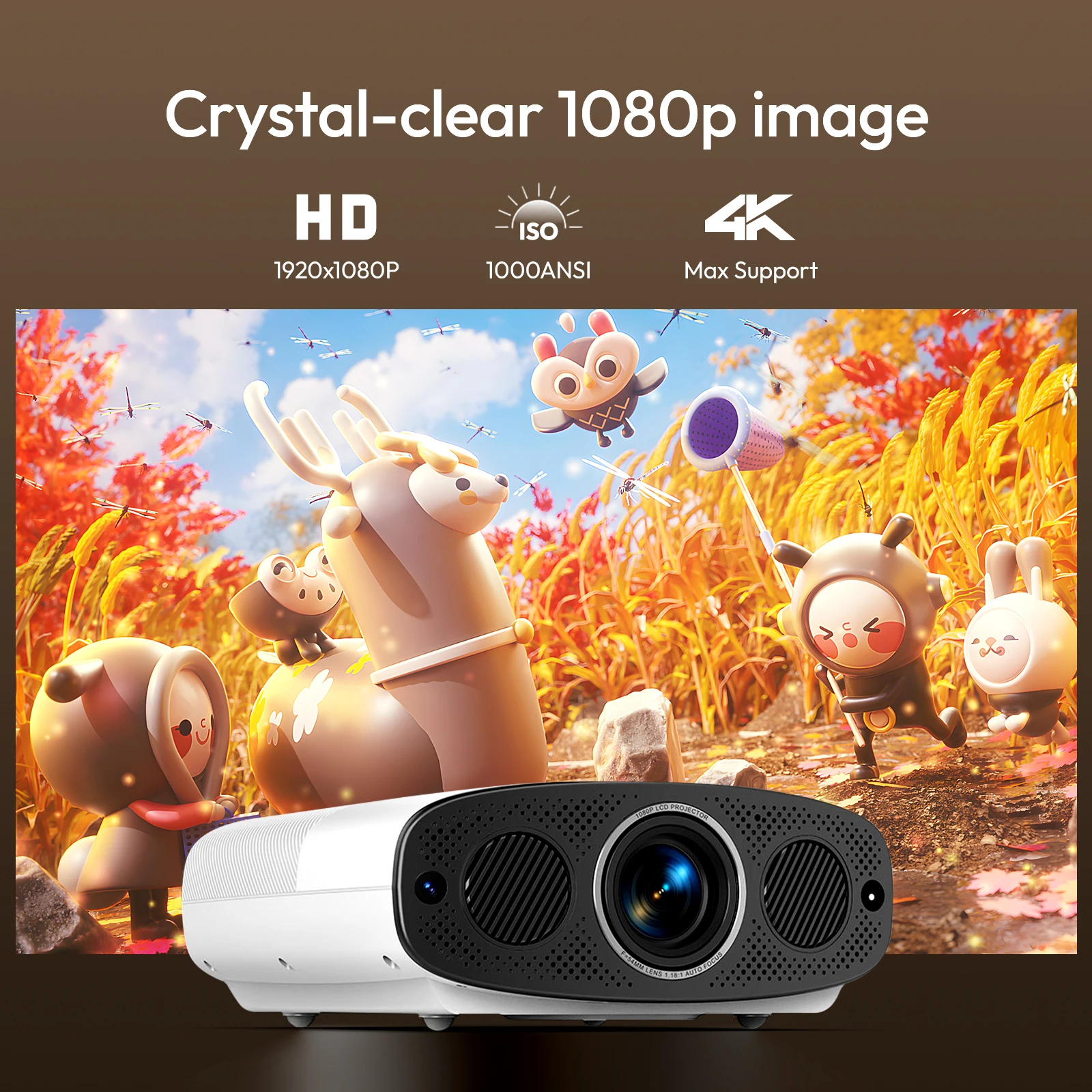 VEVSHAO A22 Full HD 1080P проектор 4K 1000ANSI Android WiFi автофокус 10 Вт * 2 проектор для домашнего кинотеатра для офисных встреч видео