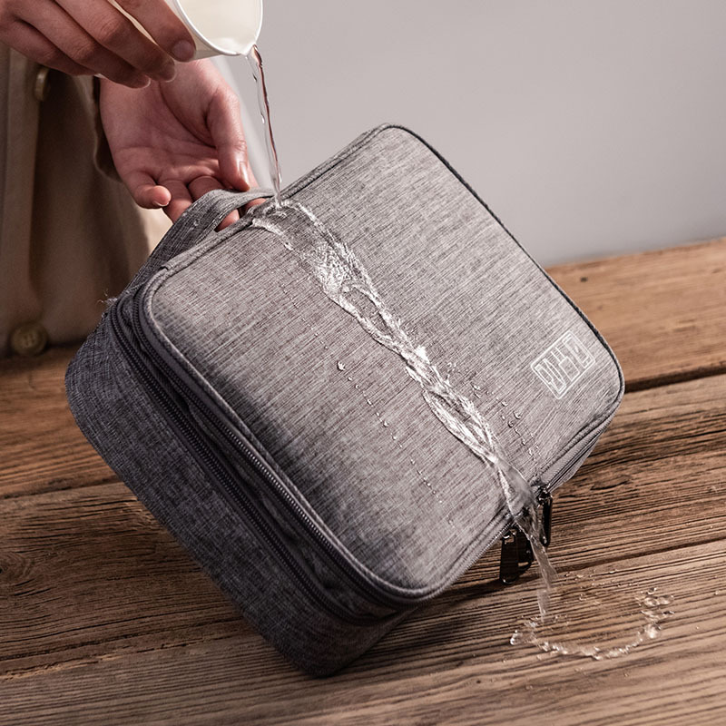 Three Layer Digital Bag Multifunctional Travel Portable Accessories Sorting Bag Large Capacity Power Supply Accessories Bag
