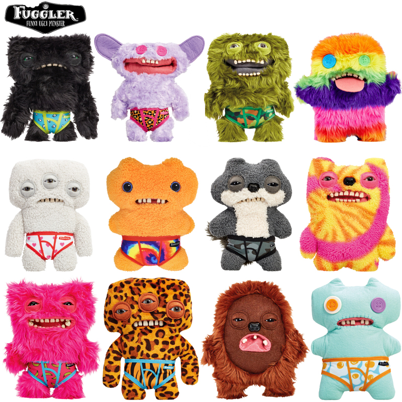 22 см оригинальные плюшевые игрушки Fuggler, забавные зубчатые монстры, окрашенные, пришельцы, сумасшедший кролик, Mcgoo, широкоугольный монстр, куклы Peluche, подарки для детей