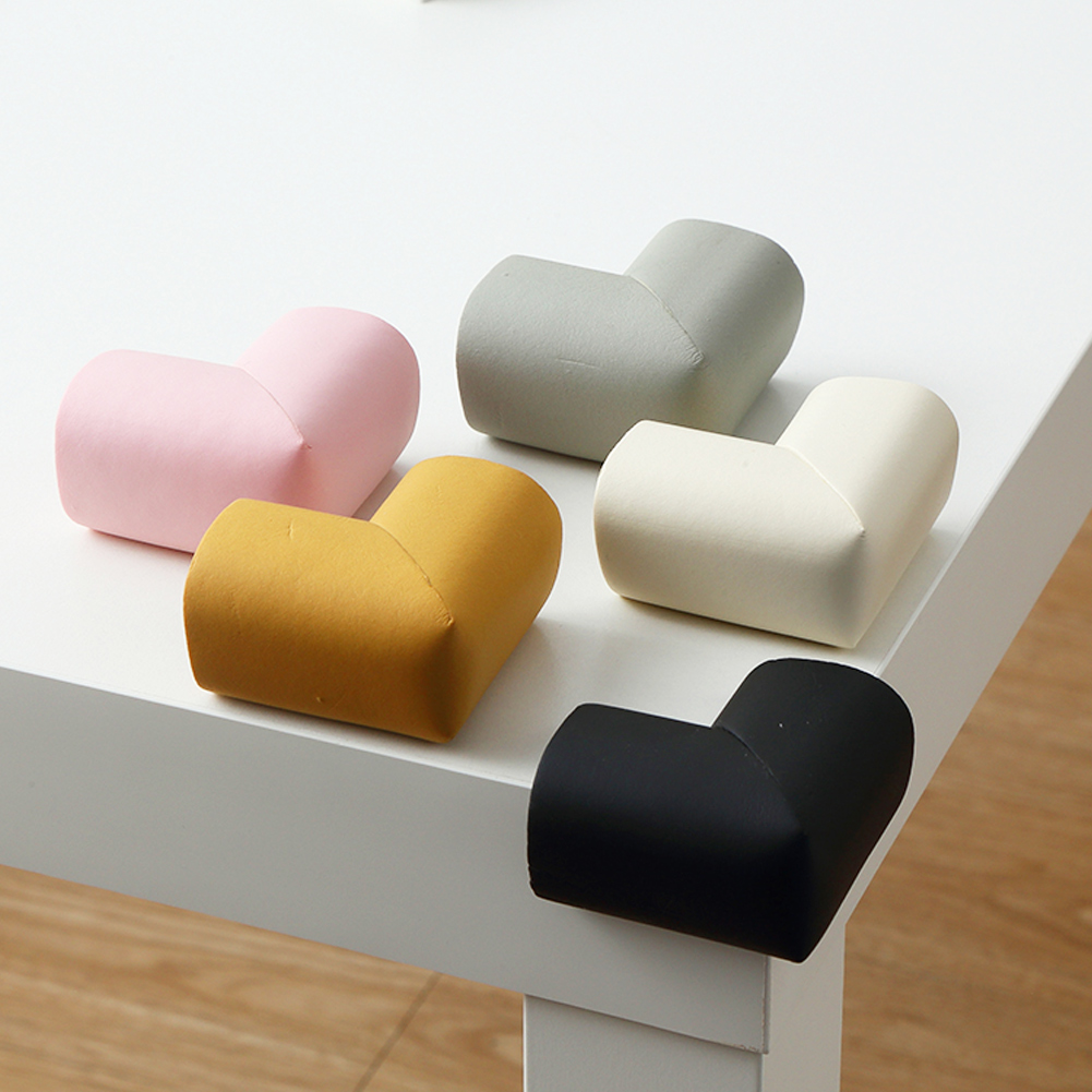 Protector de esquina de la Mesa para bebé, protectores de protección de seguridad, cubierta de borde de muebles para niños, parachoques de esquina, espuma anticolisión, 4 Uds.