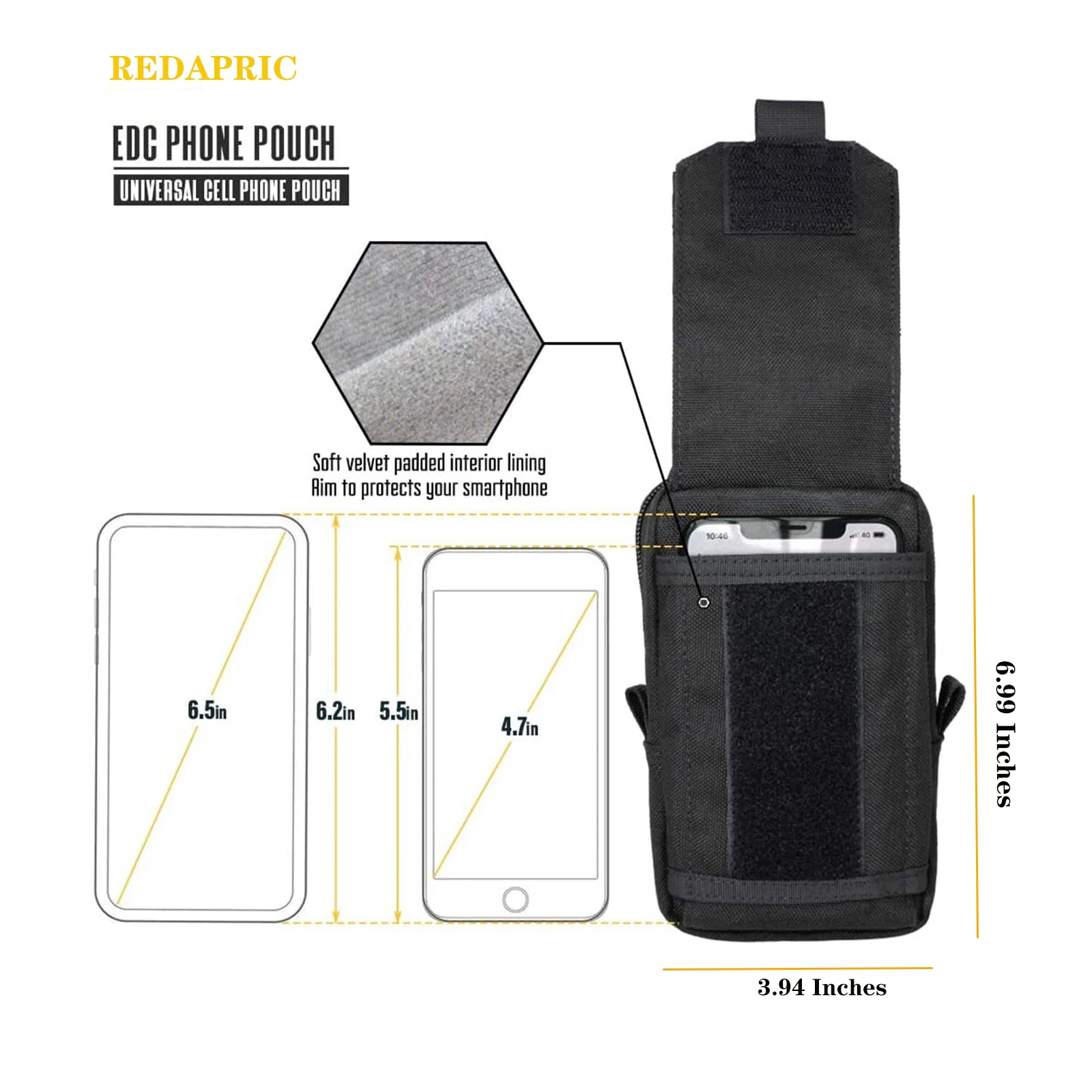 전술 Molle 주머니 허리 가방 야외 남자 EDC 도구 가방 유틸리티 가제트 주최자 조끼 팩 지갑 휴대 전화 케이스