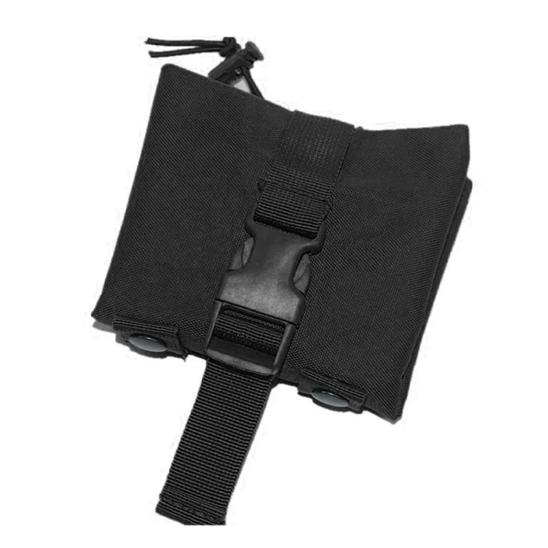 Molle Pieghevole Dump Drop Magazine Pouch Airsoft Qutdoor Escursionismo Caccia Accessori EDC Pieghevole Recupero MagHolster Marsupio