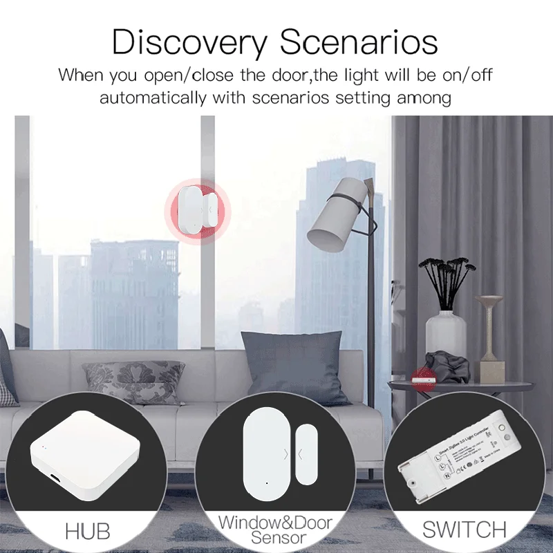 Tuya Zigbee Hub Wireless Multi Mode Gateway für Smart Home Automation für ZigBee-Geräte über Smart Life Tuya Smart Home